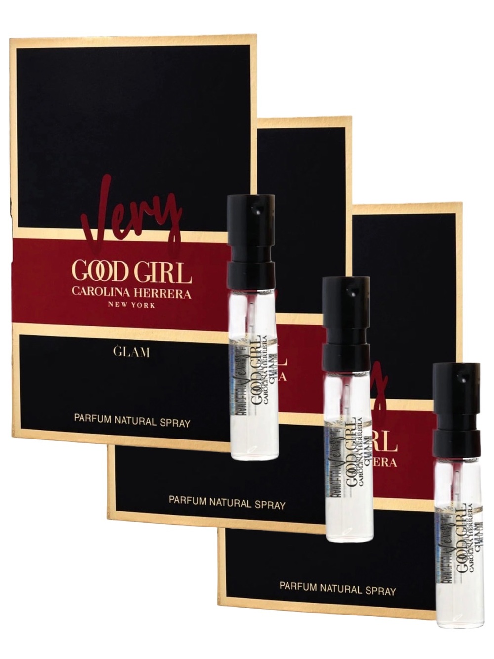 $11❤️‍🔥 Carolina Herrera Very Good Girl Glam EDP 3PK NEW